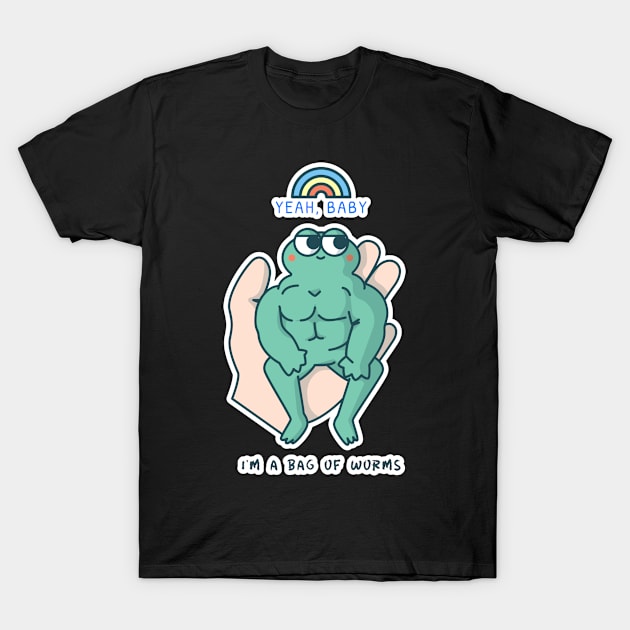 im a bag of warms T-Shirt by joshsmith